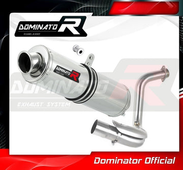Dominator Round Slip-On Exhaust for BMW G 310 GS 2016-22